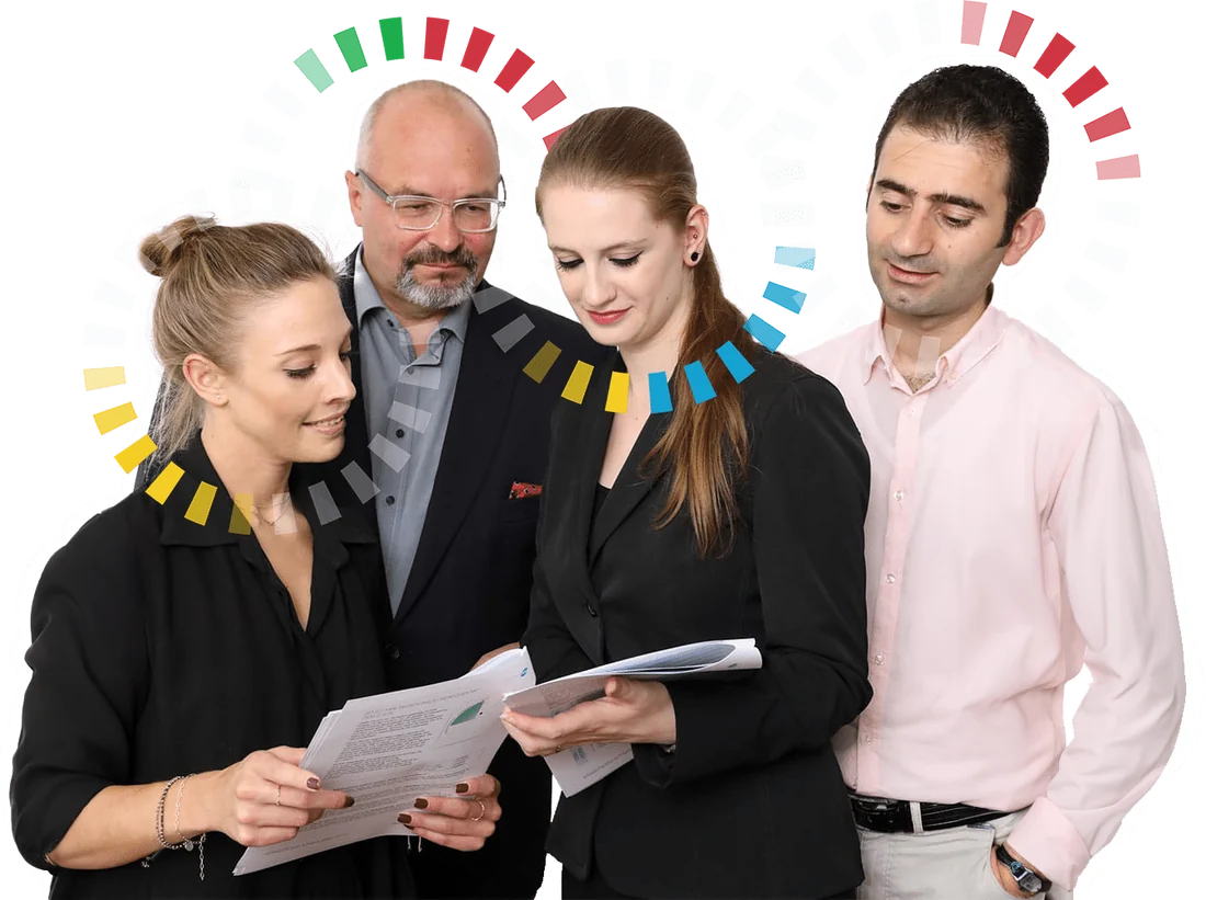 Das Team von disgprofil.eu mit Karl Kaiblinger